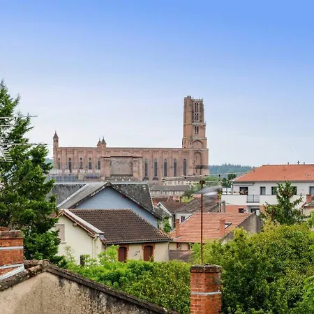 L'atelier St - Gare, Parking Prive - Clim - Piscine アパート アルビ