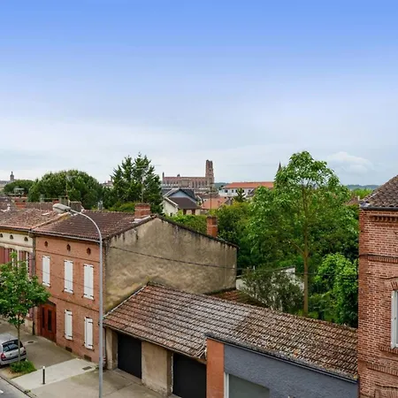 Apartment L'atelier St - Gare, Parking Privé - Clim - Piscine Albi