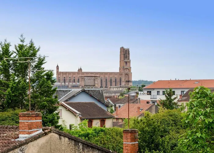 L'atelier St - Gare, Parking Prive - Clim - Piscine Διαμέρισμα Αλμπί