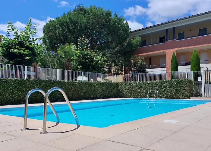 Apartment L'atelier St - Gare, Parking Privé - Clim - Piscine Albi